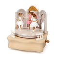 Wooderful Life wooden music box - ballerinas (Annie Laurie)