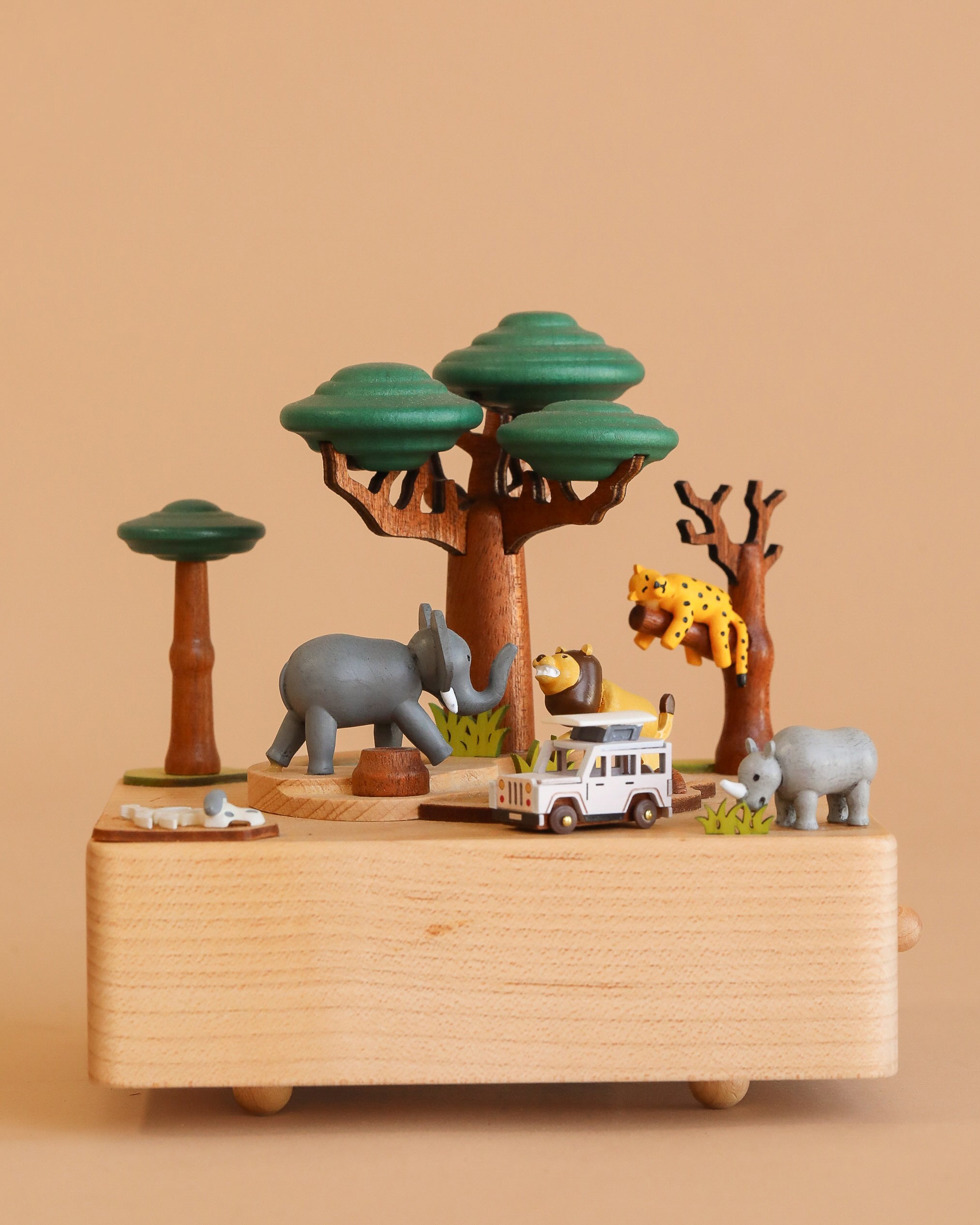 Wooderful Life wooden music box