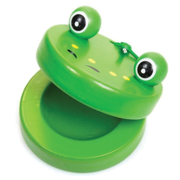 Animal Clackers wooden musical toy